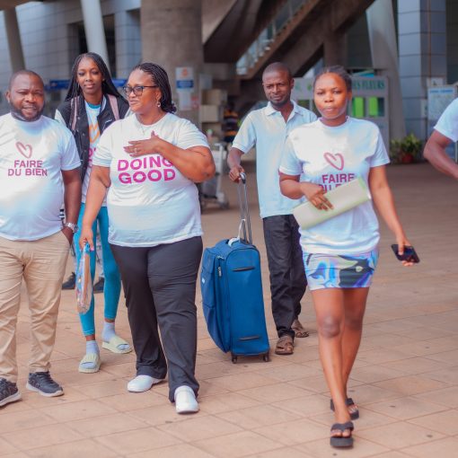 Arrivée de la délégation de Sainte Lucie